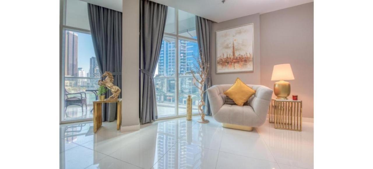 Luxurious 4-Bedroom Duplex Villa Apartment Near Jbr Дубай Екстериор снимка