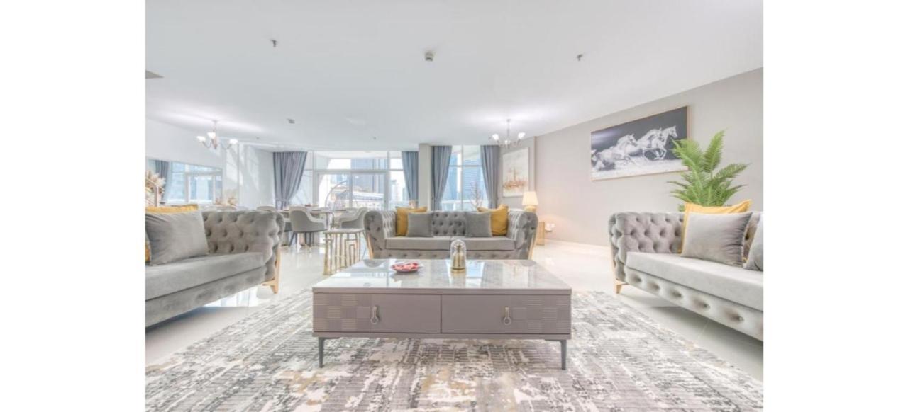 Luxurious 4-Bedroom Duplex Villa Apartment Near Jbr Дубай Екстериор снимка