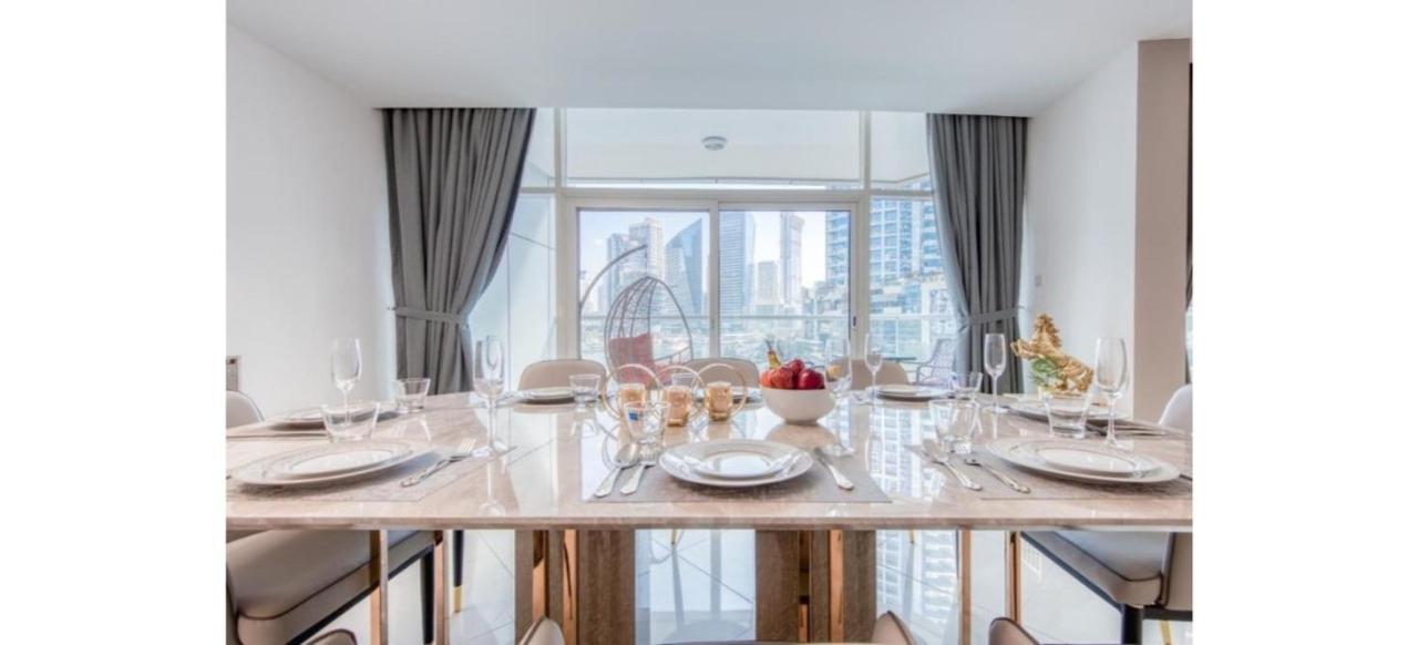 Luxurious 4-Bedroom Duplex Villa Apartment Near Jbr Дубай Екстериор снимка